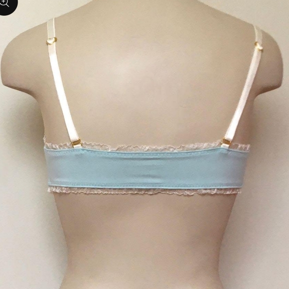 Inspiration Vintage Creme de Menthe Bralette (Sz L) - Picture 2 of 8